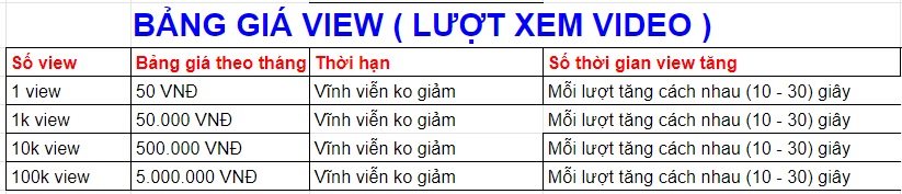 Tăng View Livestream Facebook, Hack Lượt Xem Livestream Video bang-gia-tang-luot-xem-view-video-facebook