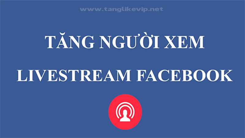 Tăng View Livestream Facebook, Tăng Người Xem Livestream Video cách tăng người xem livestream