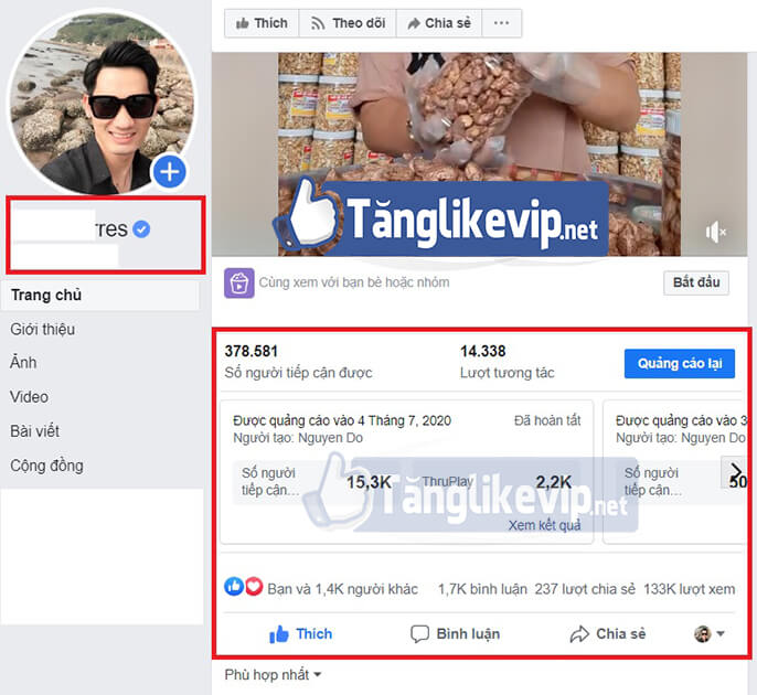 Cho Thuê Fanpage Tích Xanh và Chạy Quảng Cáo Livestream cho-thue-fanpage-tich-xanh-verify