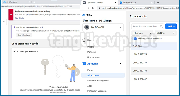 Sell Facebook Business Manager Unlimited, Buy BM Facebook buy-bm-unded-bm5-bm100-facebook