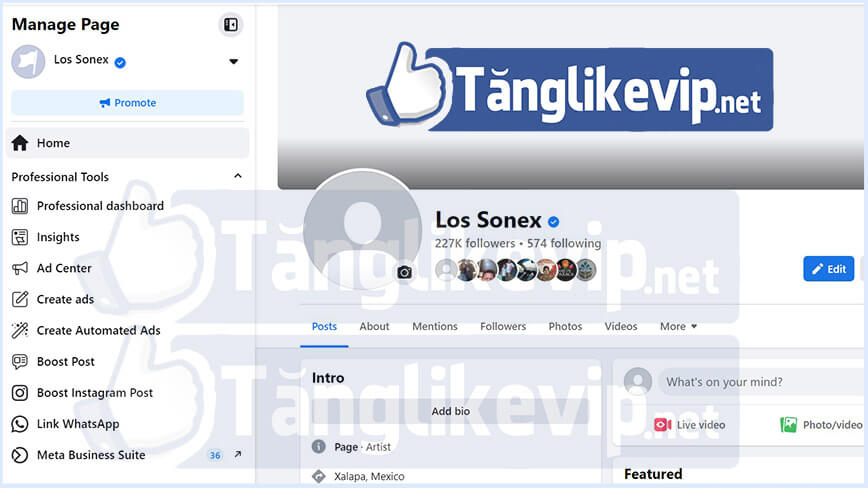 mua ban fanpage facebook tich