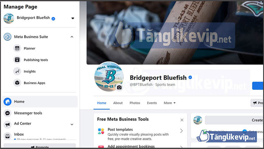 mua fanpage dau tich xanh facebook