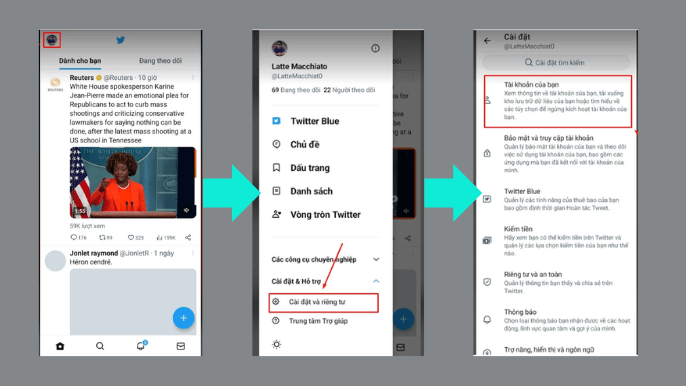 Cách xóa tài khoản Twitter vĩnh viễn nhanh chóng Cách-xoá-tài-khoản-Twitter-trên-điện-thoại