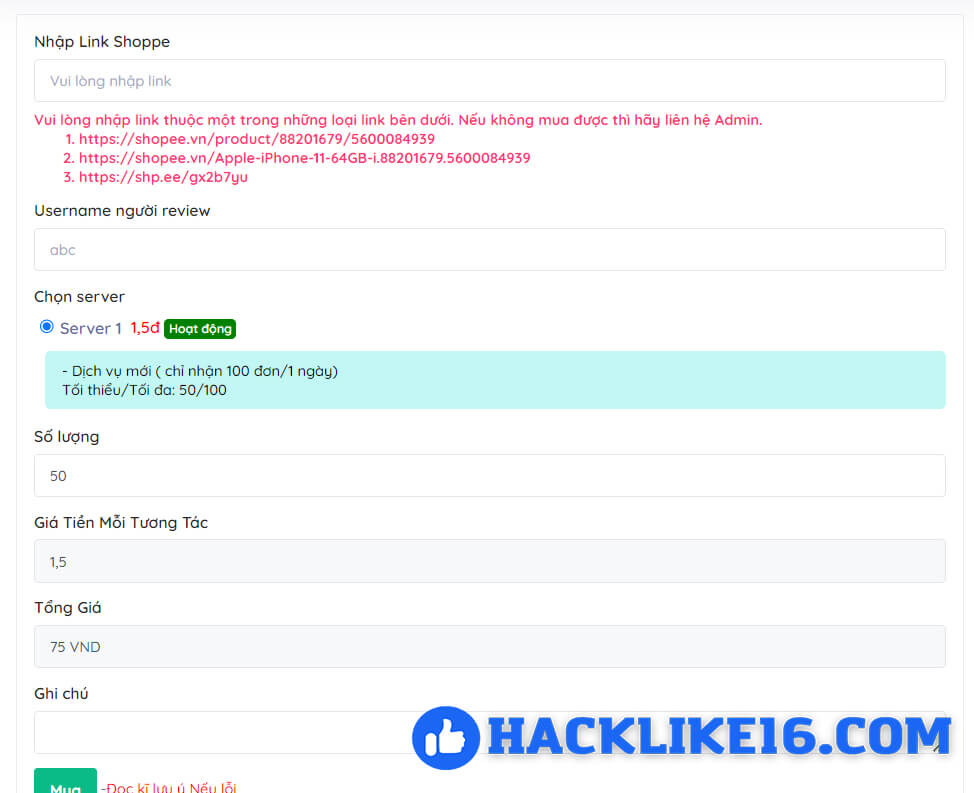 Tăng Like Review Shopee, Mua Like Bài Đánh Giá Shopee giá rẻ Hướng-dẫn-tăng-like-Review-Shopee- Hacklike16.com