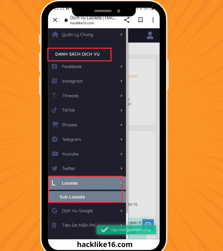 Tăng Follow Lazada Uy Tín, Mua Theo Dõi Lazada Giá Rẻ Quy-trinh-tang-follow-lazada-tai-hacklike16.com