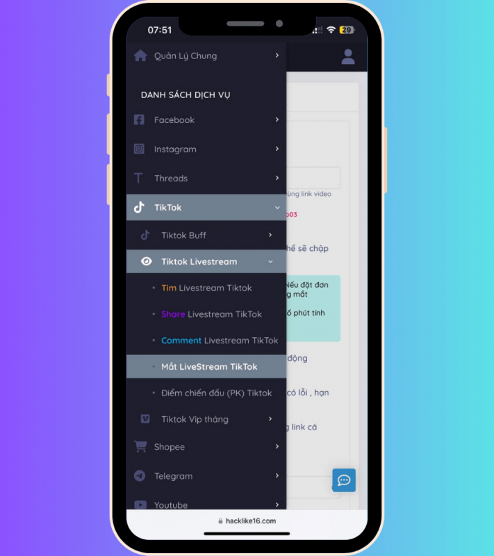 Tăng Mắt Livestream Tik Tok, Mua Mắt Xem Live TikTok Giá Rẻ huong-dan-cach-tang-mat-livestream-tik-tok-tai-hacklike16-com